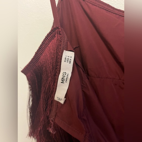 MANGO | Cami Layered Fringe Dress - Picture 4 of 5